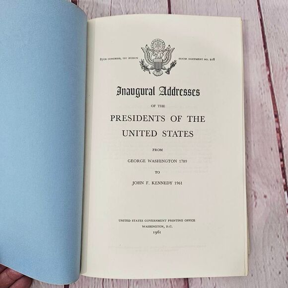 Inaugural Addresses of the Presidents of the United States Washington to Kennedy - Picture 2 of 8
